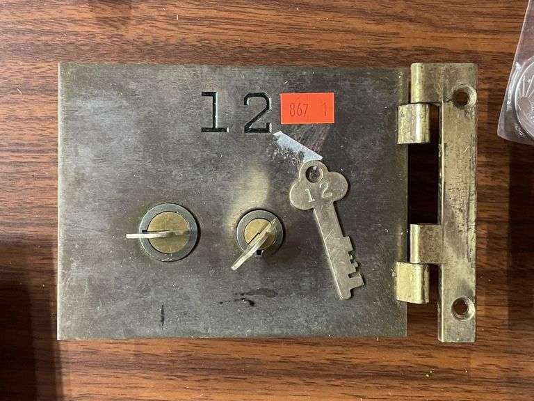 Diebold bank vault lock box door Metzger Property Services LLC