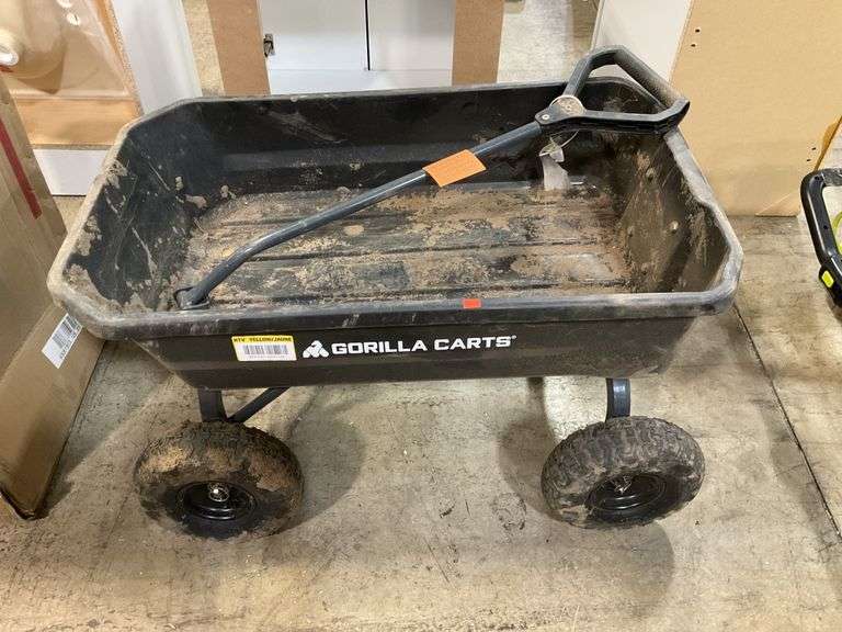Gorilla Cart, handle hitch area broke off Metzger Property Services LLC