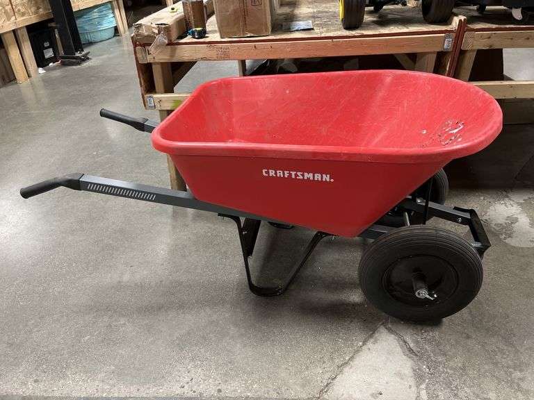 Craftsman wheelbarrowcracked Metzger Property Services LLC
