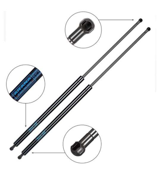 thumbnail image 2 of SPEEDWOW C16-06389 13.9inch 24lbs  107N  Gas Shocks Struts Lift Support For Are ATC Leer Camper Shell Awning Snugtop Topper Canopy Truck Cap Pickup Window Rv D 2 of 12