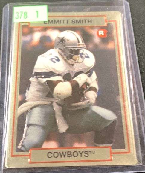 1990 Action Packed Emmitt Smith Card - Metzger Property Services LLC