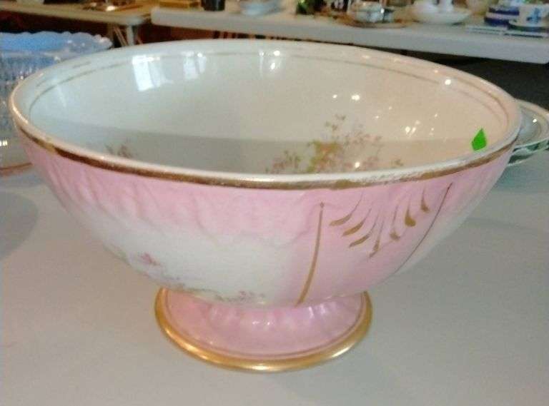Limoges pedestal bowl Metzger Property Services LLC