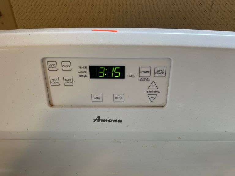 Amana Gas range Metzger Property Services LLC