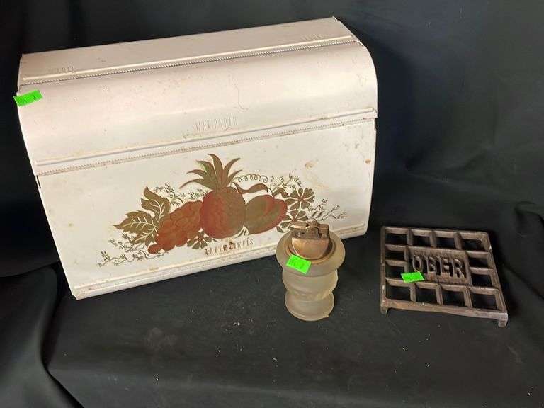 Wax paper cutter, glass lighter & coaster Metzger Property Services LLC