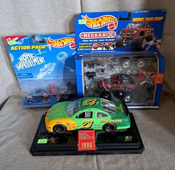 Chad Little 23 1996 Racing Champions John Deere car, Home Improvement