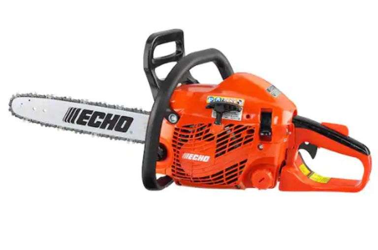ECHO 14 in. 30.5 cc Gas 2Stroke Cycle Chainsaw, Echo Power Blend Gold