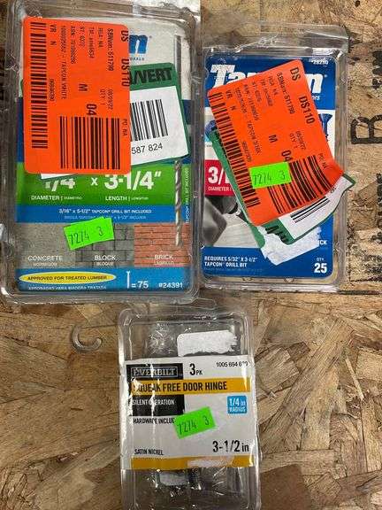 Assorted fasteners - Metzger Property Services LLC