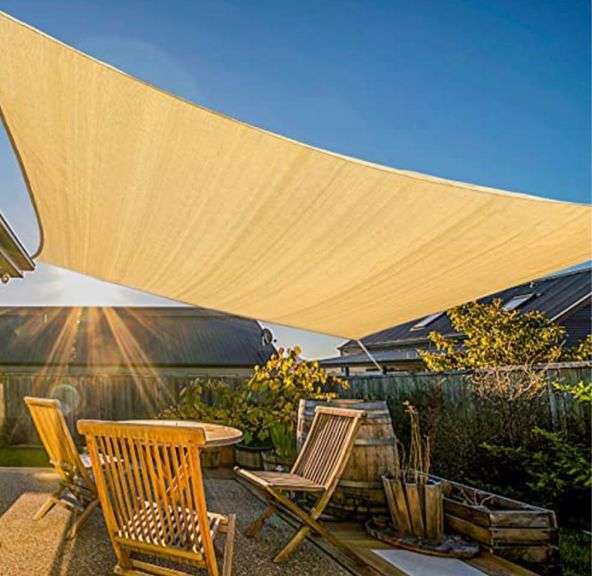 Artpuch Sun Shade Sail Canopy 12' x 16' Cover for Patio Outdoor