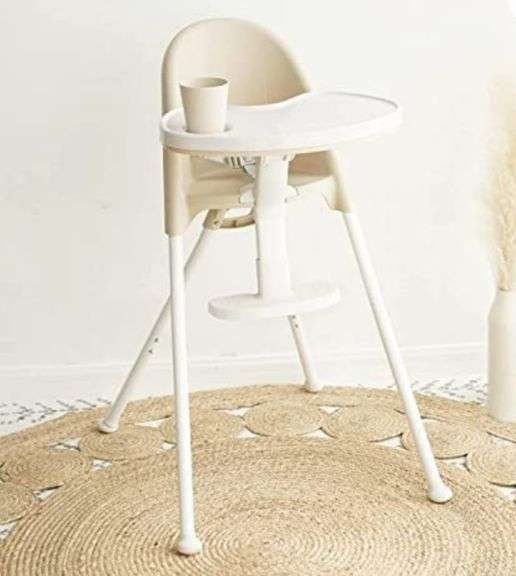 3in1 Cute Folding High Chair, Perfect Modern Space Saving Highchair