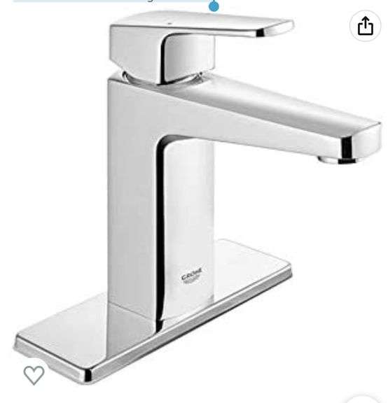 GROHE 23838000 Tallinn 4 in. Centerset SingleHandle Bathroom Faucet