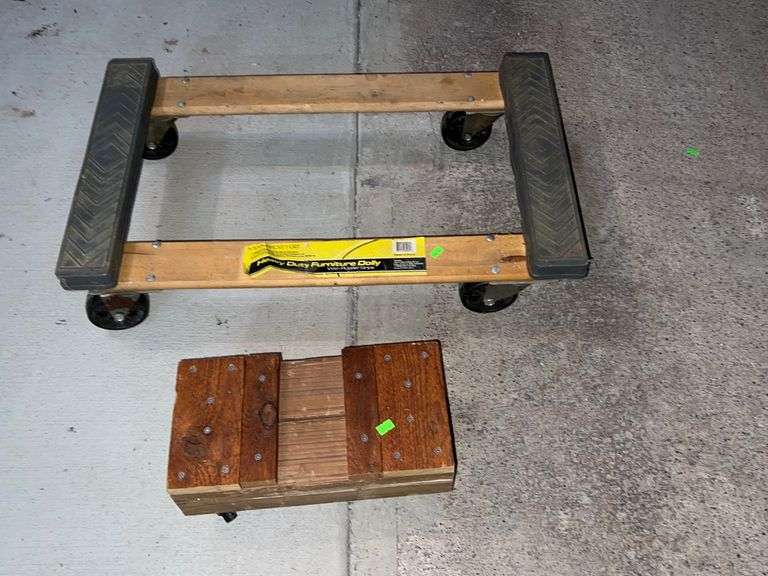 Heavy Duty Furniture Dolly Model FD2 102 30”x17.75”, Mini Furniture
