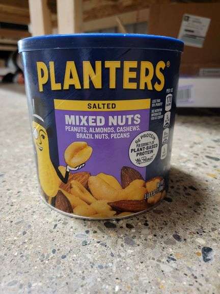 Planters Salted Mixed Nuts 3 lbs. 8 oz. - Metzger Property Services LLC