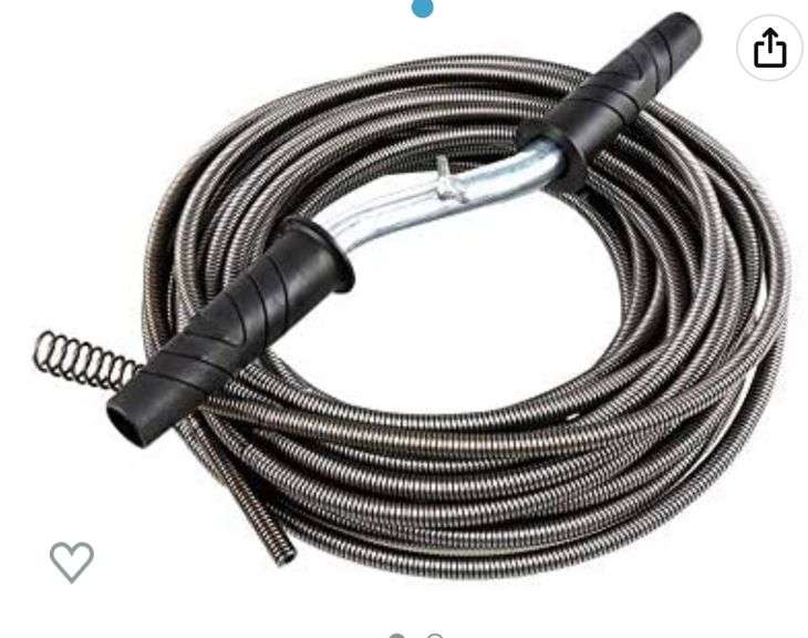 Husky 1/2 in. x 50 ft. Drain Auger Metzger Property Services LLC