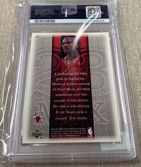 michael jordan upper deck card 1995