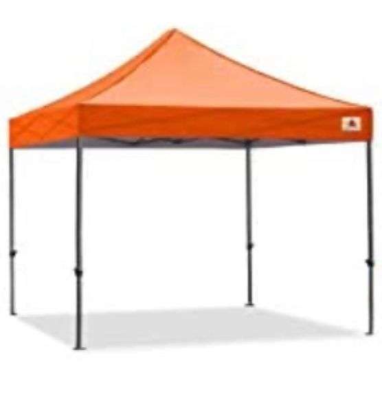 ABCCANOPY Patio Pop Up Canopy Tent 10x10 CommercialSeries (Orange