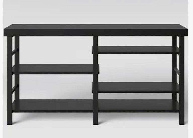 Room Essentials Adjustable Storage TV Stand for TVs up to 50 Metzger