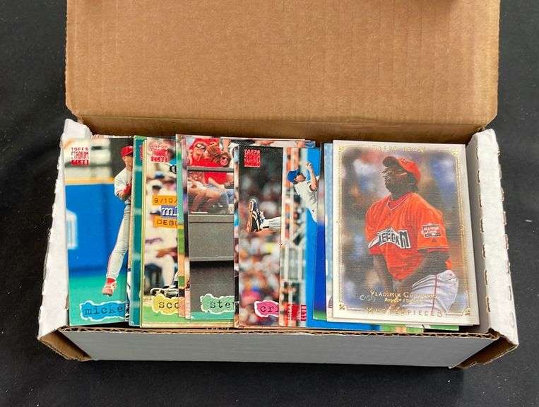 Baseball card assortment Metzger Property Services LLC