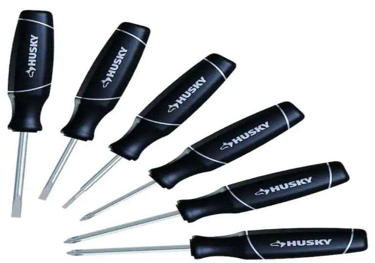 Husky Precision Screwdriver Set (6Piece) Metzger Property Services LLC