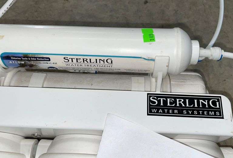 Sterling Reverse Osmosis machine Metzger Property Services, LLC