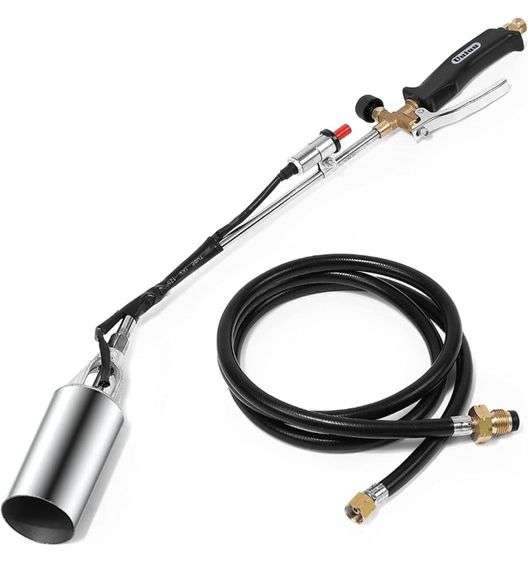 Propane Torch Weed Burner Propane Weed Torch with Turbo Trigger Push