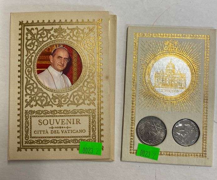 Souvenir Citta Del Vaticano Stamps and Coins Metzger Property Services LLC