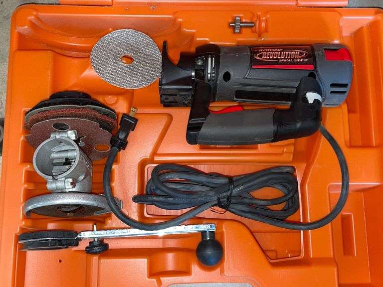 RotoZip Revolution spiral saw in case does not work Metzger