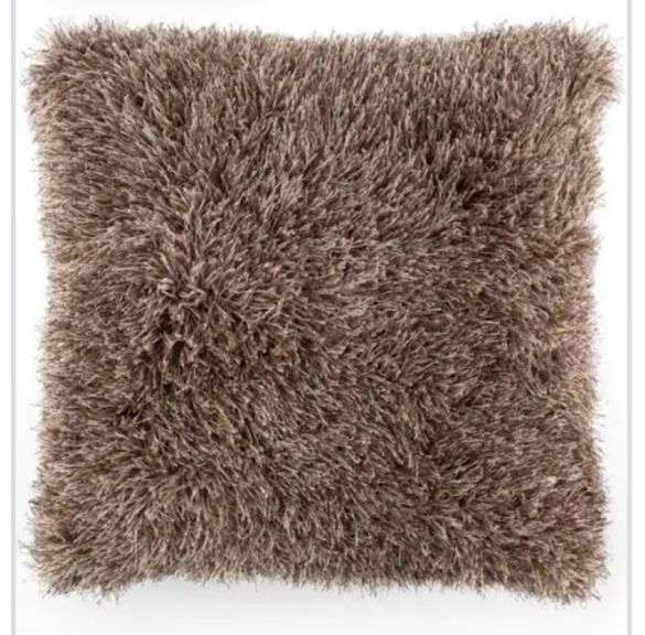 22" brown accent pillow Metzger Property Services LLC