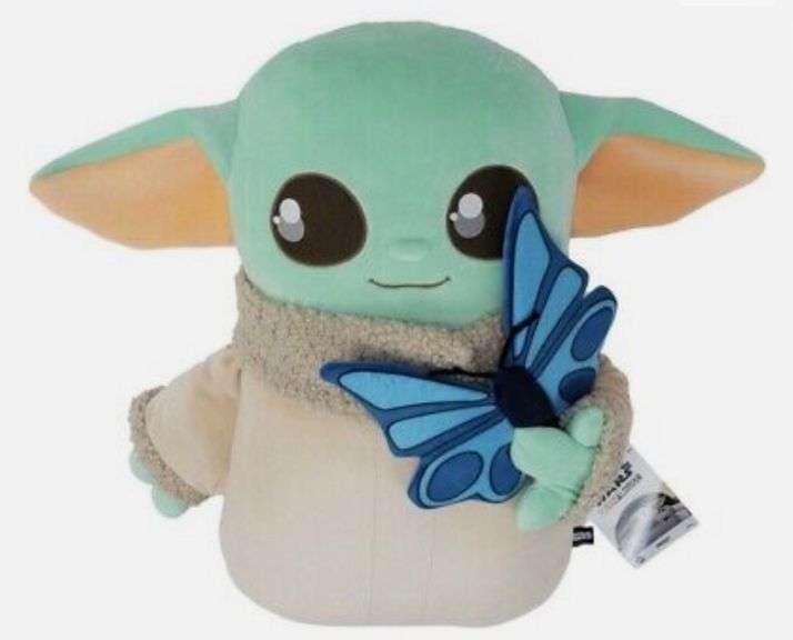 Star Wars Yoda with Butterfly Stuffed Animal Metzger Property