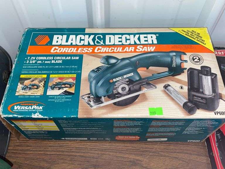 Black & Decker cordless circular saw Metzger Property Services LLC