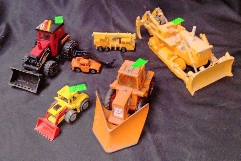 Small scale construction equipment toys Metzger Property Services LLC