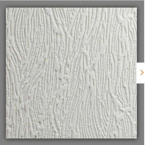 Forest Bark in White Paintable Wallpaper Vinyl Peelable Wallpaper