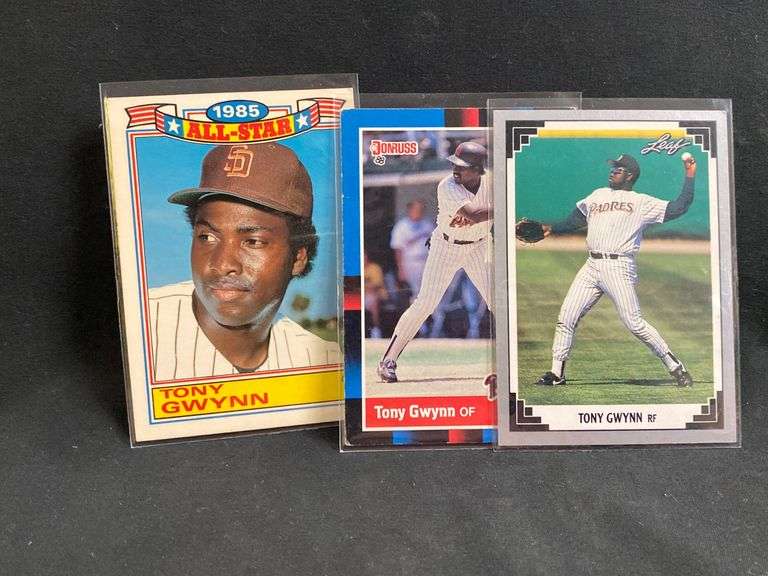 Tony Gwynn baseball cards Metzger Property Services LLC