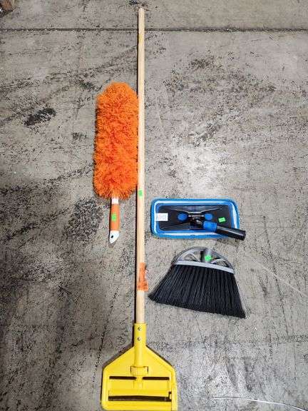 Mop handle broom head duster mop he'd and expandable duster - Metzger ...