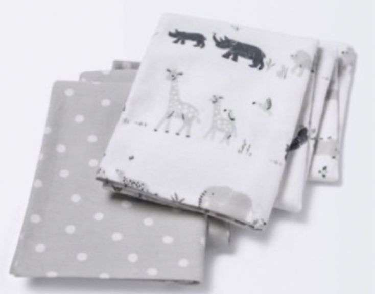 Flannel Baby Blankets Larger Size 2pk Cloud Island™ Two by Two