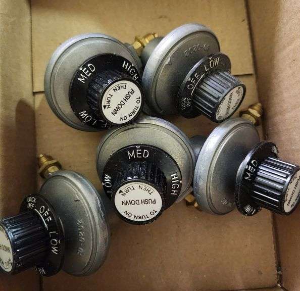 5 Stove gas valves Metzger Property Services LLC