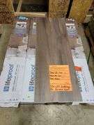 160 sq.ft. Lifeproof 8.7 in. W Frogtown Valley Walnut Click Lock Luxury