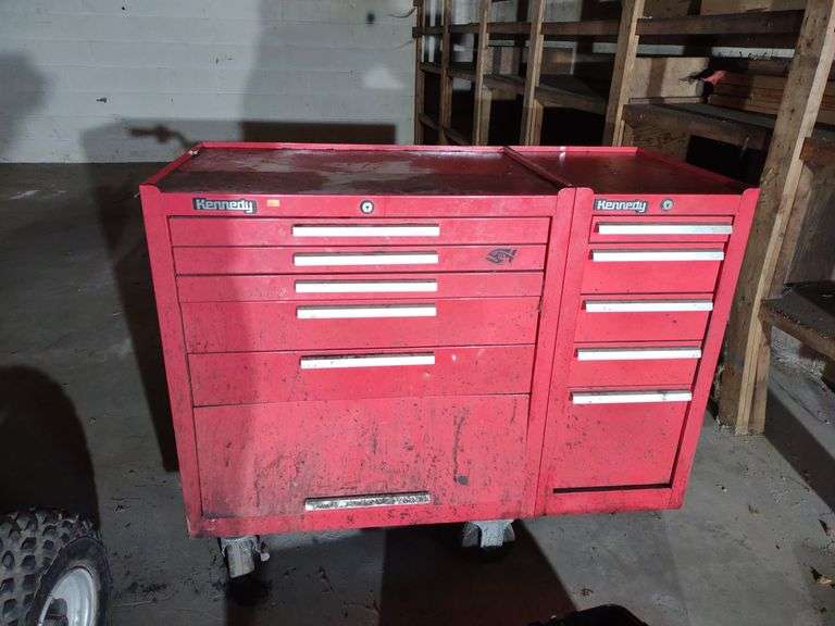 Kennedy tool box roll around 10 drawer Metzger Property Services LLC