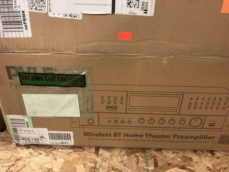 Pyle wireless BT Home theater preamplifier Metzger Property Services, LLC