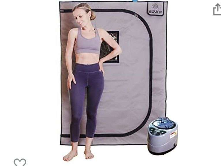 Sauna Rocket 2Person Home Steam Sauna Kit for Recovery, Wellness, Relaxation Patent Pending