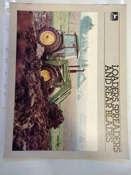 Loaders and Spreaders John Deere Brochure - Metzger Property Services LLC