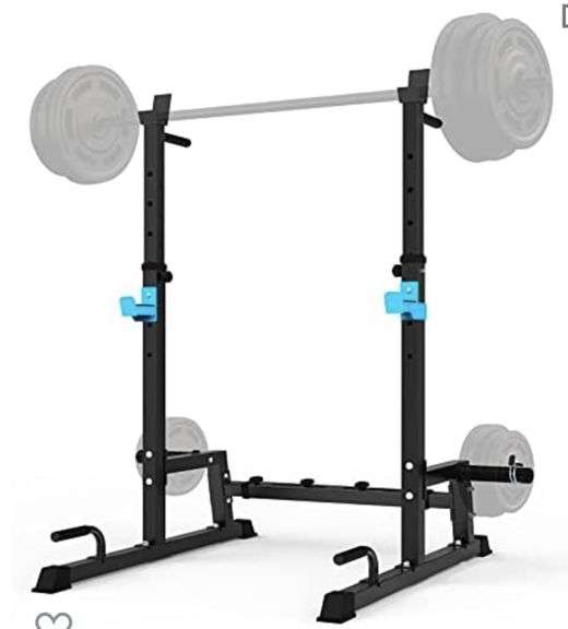 Adjustable Squat Rack Barbell Rack, Bench Press Rack Push Up Multi