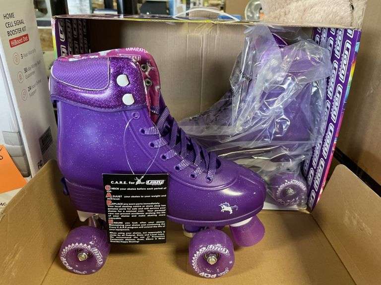 Glitter pop roller skates Metzger Property Services LLC