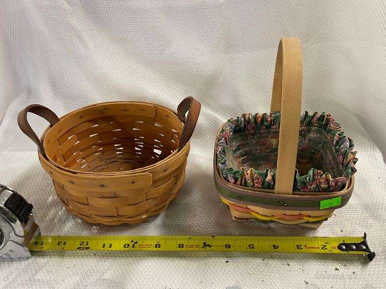 Longaberger Easter Basket and Round Basket Metzger Property Services LLC