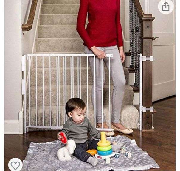 Regalo Top of Stairs Expandable Gate Metzger Property Services LLC