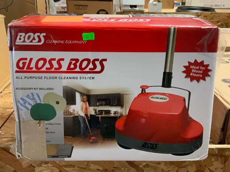 Gloss Boss floor cleaning system Metzger Property Services LLC