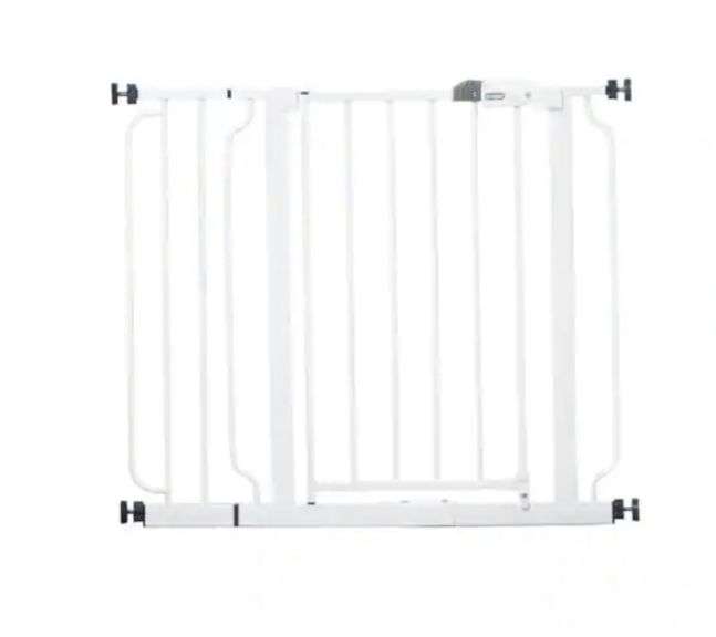 Regalo EasyStep metal walkthrough safety gate white 29”38.5, 30” high