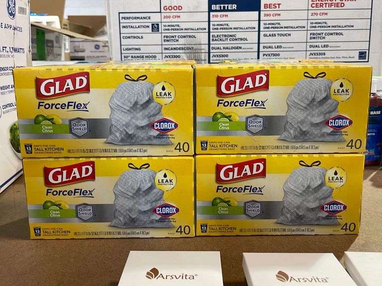 440 count 13 gallon tall kitchen trash bags Metzger Property Services LLC