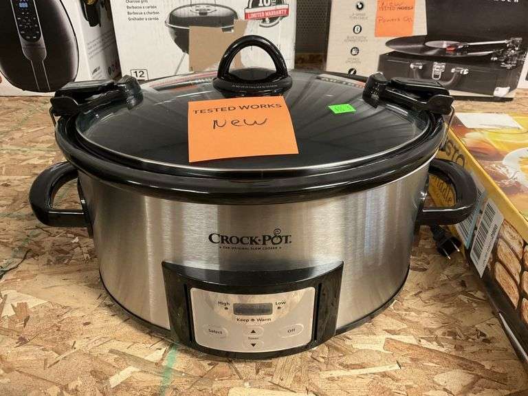 Crockpot 6 quart cook and carry Metzger Property Services LLC