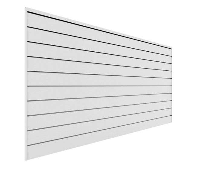 2 Proslat 88102 Heavy Duty PVC Slatwall Garage Organizer, 27 x 48inch