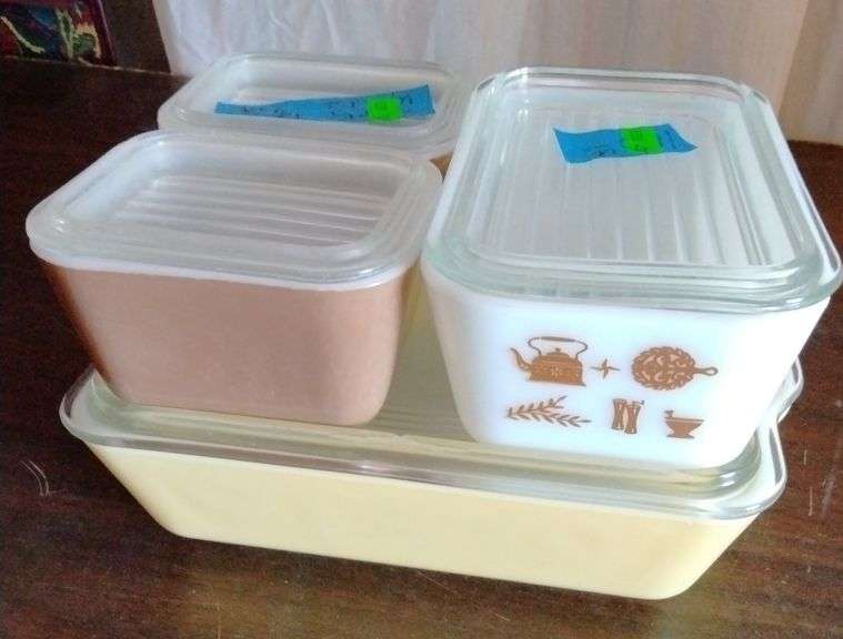 Pyrex refrigerator dishes and ovenware Metzger Property Services LLC